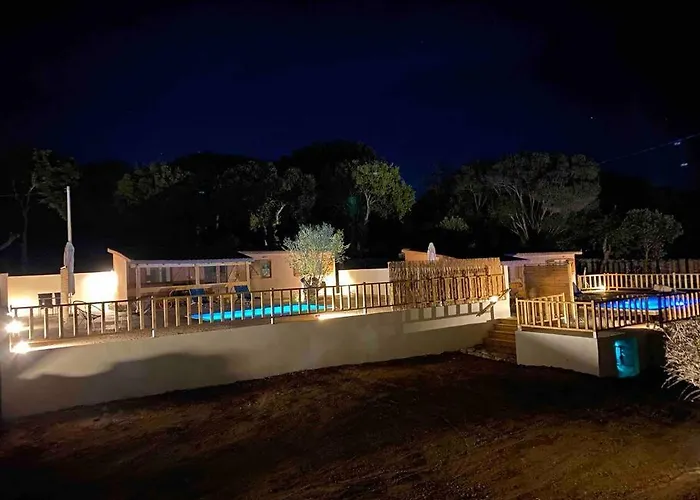 בקתה Grand D'ete Avec Piscine בוניפסיו